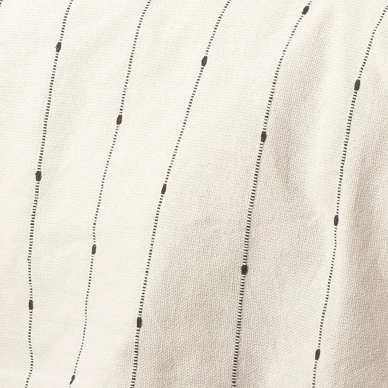 Piper Classics Farmcloth Stripe Panel Curtains, Set of 2, 63" Long, Urban Rustic Farmhouse Style Curtain, Natural Cream Woven w/Black Stripes - Image 5