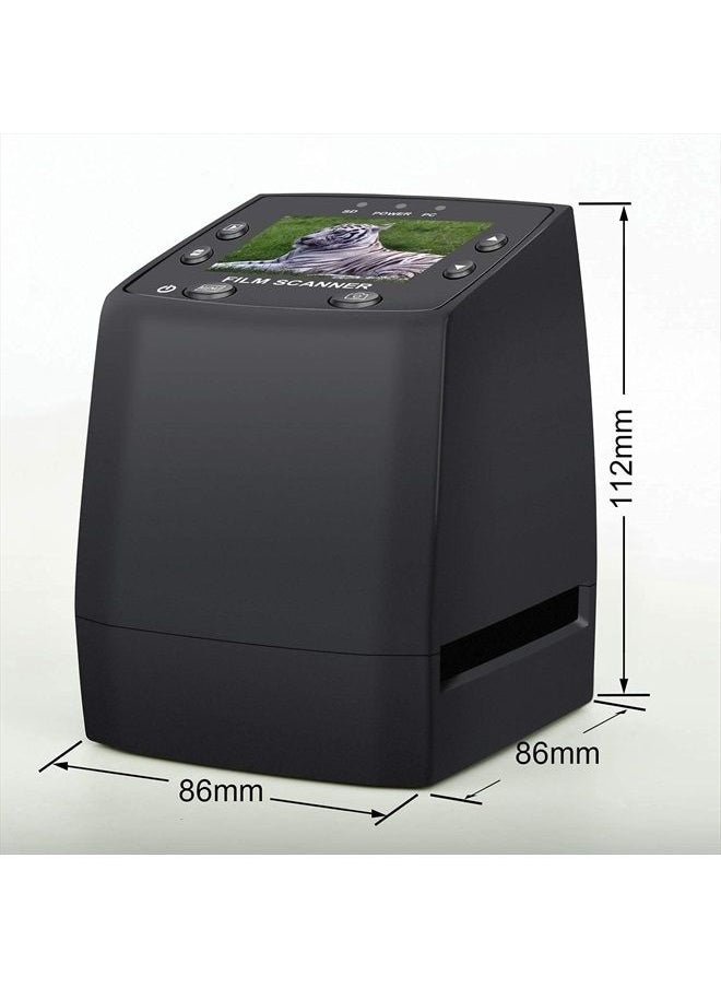 DIGITNOW - ! 135 Film Negative Scanner High Resolution Slide Viewer,Convert 35mm Film &Slide to Digital JPEG Save into SD Card, with Slide Mounts Feeder No Computer/Software Required - Image 1