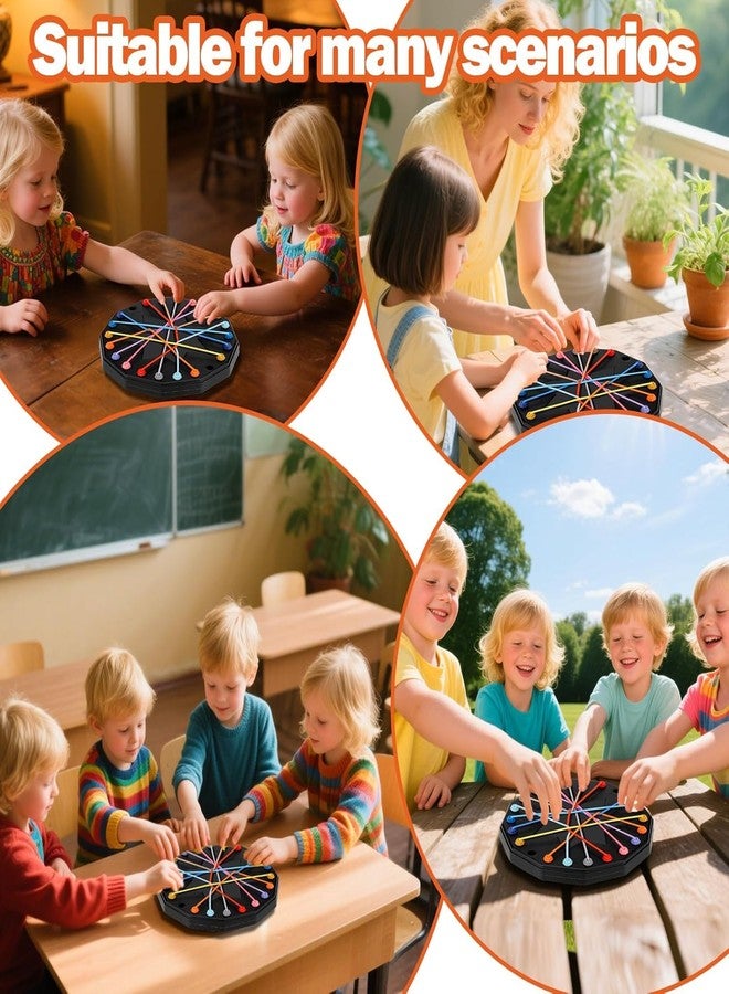 Elecart Rope Untangling Puzzle Game - Multi-Level Brain Teaser Toy for Kids & Adults | Educational Logic Game | Portable Travel Puzzle | Screen-Free Family Fun - Image 4