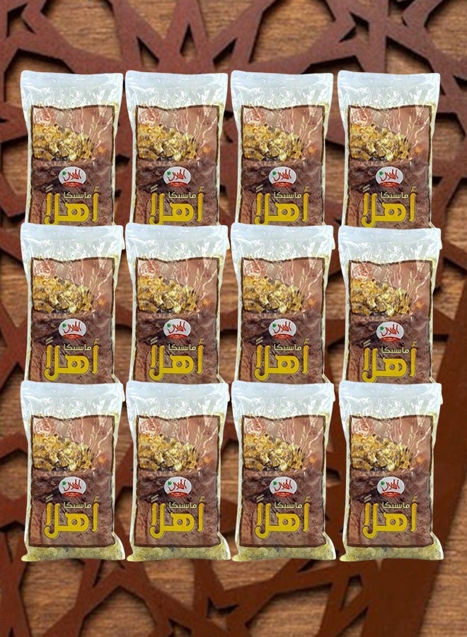 الهلال 12 قطع مستكة أهلا بخور 400 جرام - Image 1