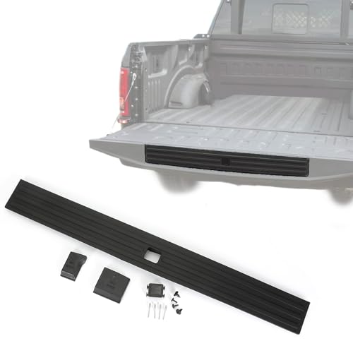 GPLUS G-PLUS Tailgate Cap Pad Molding Trim W/Release Button&Tailgate Flexible Step Compatible with Ford F150 2015 2016 2017 2018 2019 2020 3ft Replace for #FL3Z-9940602-B [Not fit Super Duty] - Image 1