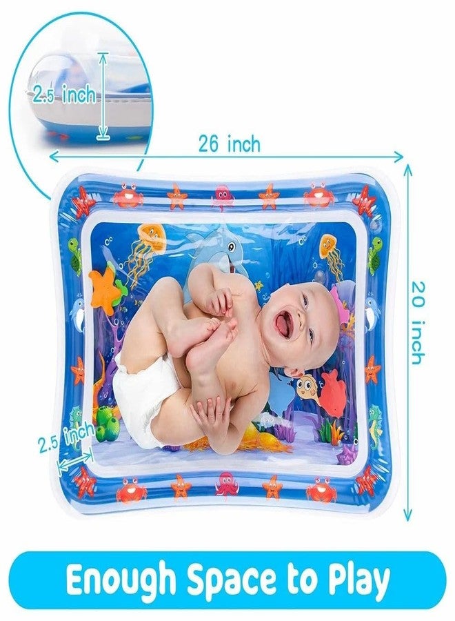 NestWise Baby Water Play Mat - Inflatable Tummy Time Activity Mat for Infants & Toddlers | Leakproof Sensory Play Mat for Motor Skill Development - Image 2