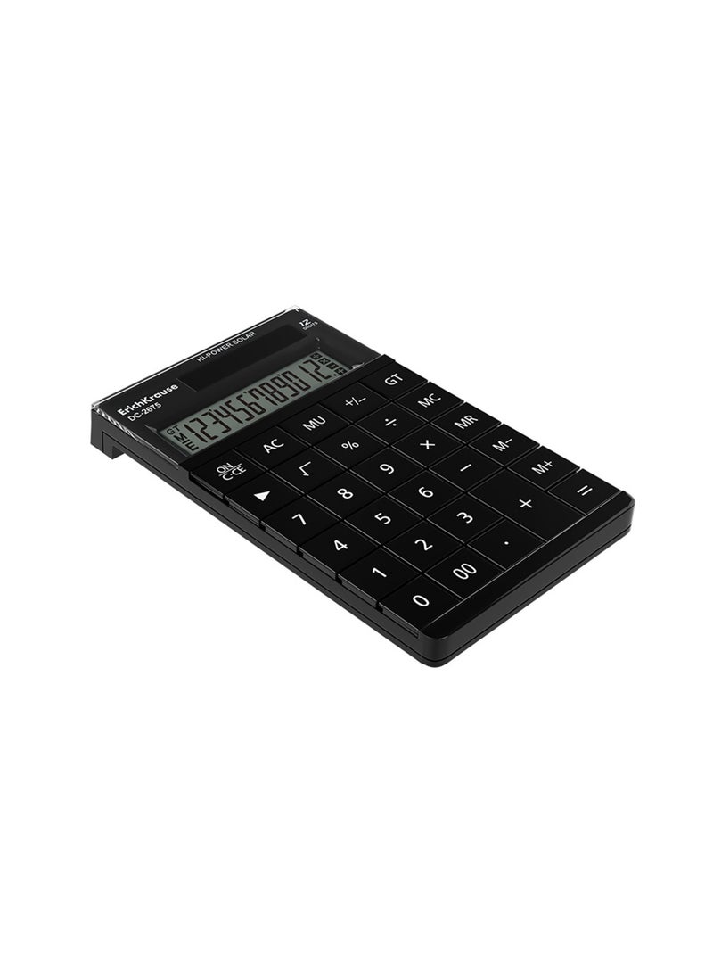 ErichKrause Classic Desktop Calculator With 12 Digit Display And Dual Power - Image 2