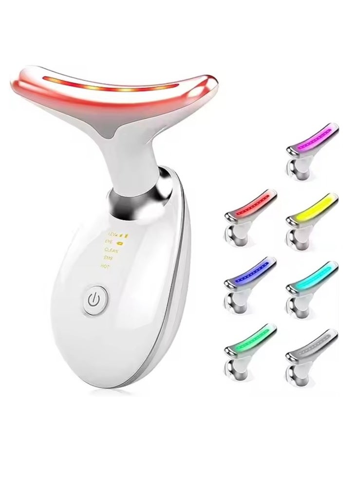 Relax Smart - Firming Wrinkle Removal Device, Neck Face Lifting Tighten Massager, LED Photon Therapy Anti Wrinkle Double Chin Remover - Image 1