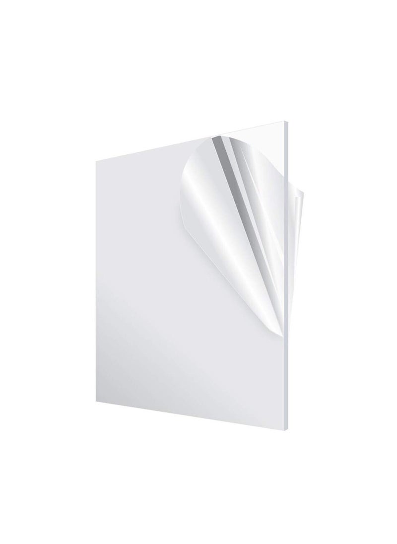 TILARA TILARA Premium Acrylic Sheet Reflective Clear Finish 12x24 Pack Of 3  - Image 1
