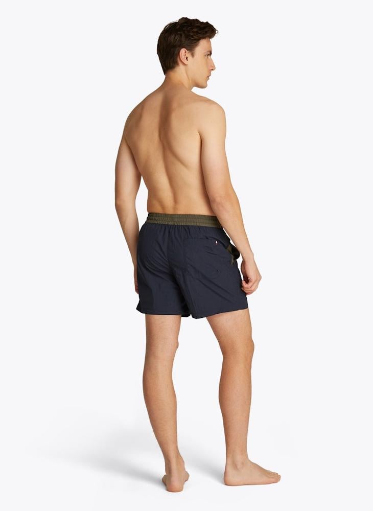 TOMMY HILFIGER Medium Length Drawstring Swim Trunks  - Image 2