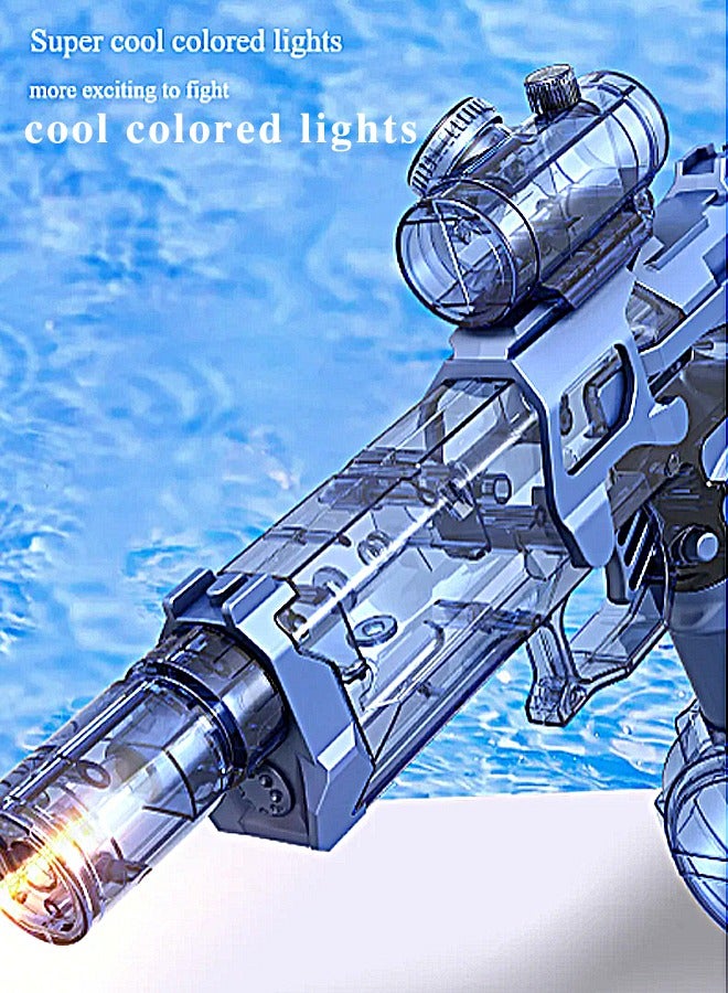 New Electric Automatic Water Gun With light Sprays Water Continuously High-pressure High-speed Powerful Ice Blast Water Gun Toys - Image 2