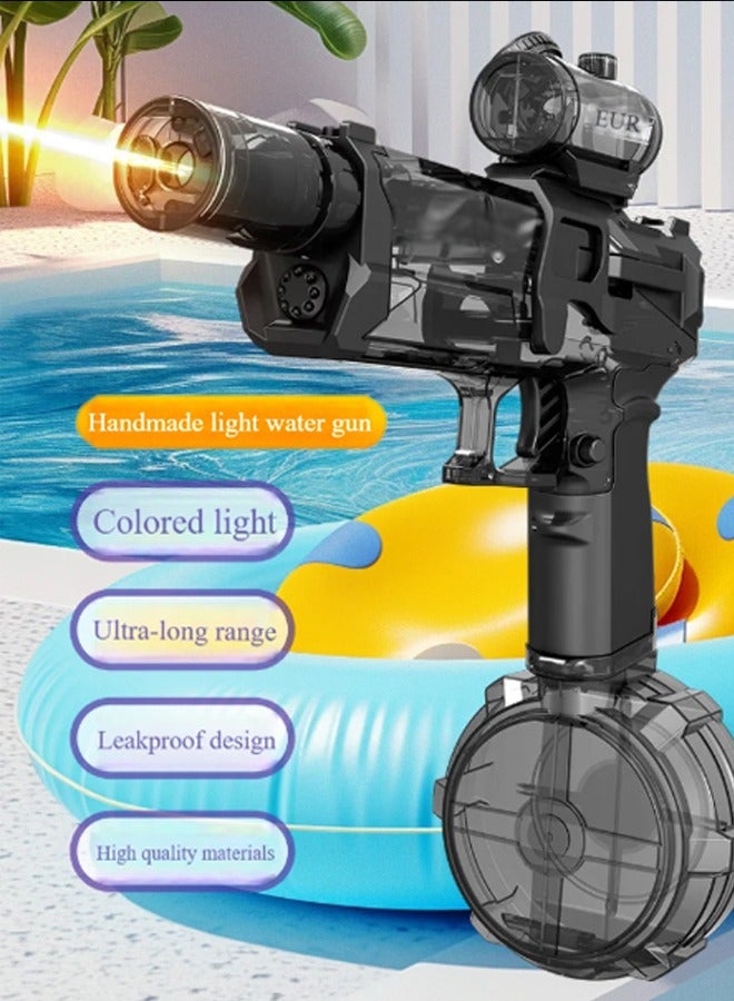 New Electric Automatic Water Gun With light Sprays Water Continuously High-pressure High-speed Powerful Ice Blast Water Gun Toys - Image 3