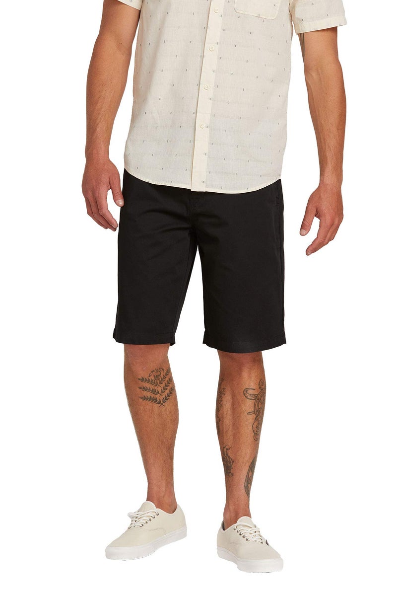Volcom Men's Volcom Men's Frickin Chino Short Shorts, Black, 38
