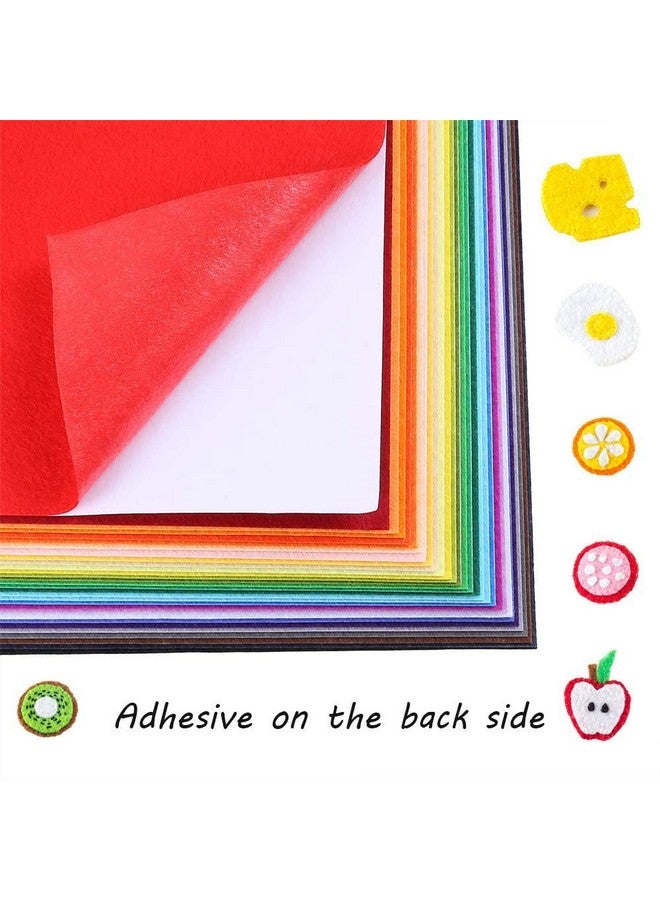 كايدو 30 قطعة 8X12 لاصقة مدعومة ورأى النسيج ورقة متنوعة اللون عيد الميلاد ورأى ورقة للخياطة Craft بها بنفسك الحرفية وزينة عيد الميلاد - Image 3