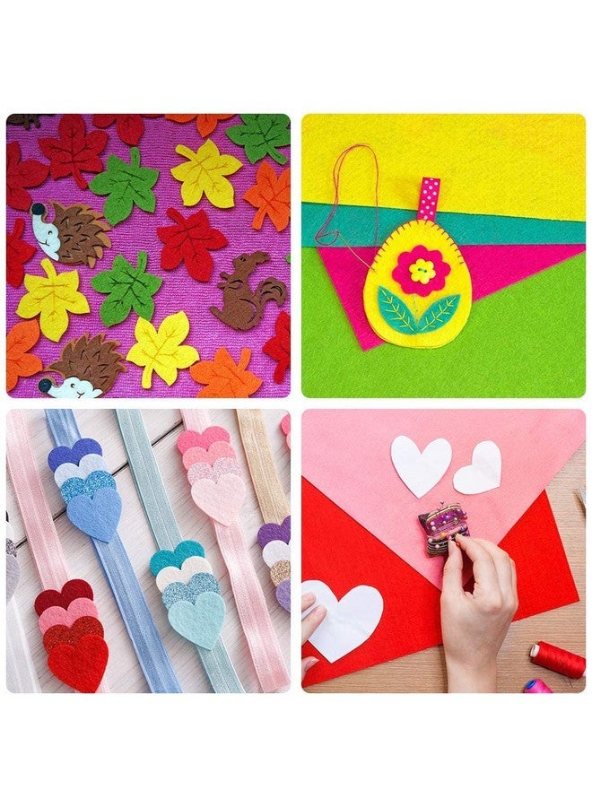 كايدو 30 قطعة 8X12 لاصقة مدعومة ورأى النسيج ورقة متنوعة اللون عيد الميلاد ورأى ورقة للخياطة Craft بها بنفسك الحرفية وزينة عيد الميلاد - Image 5