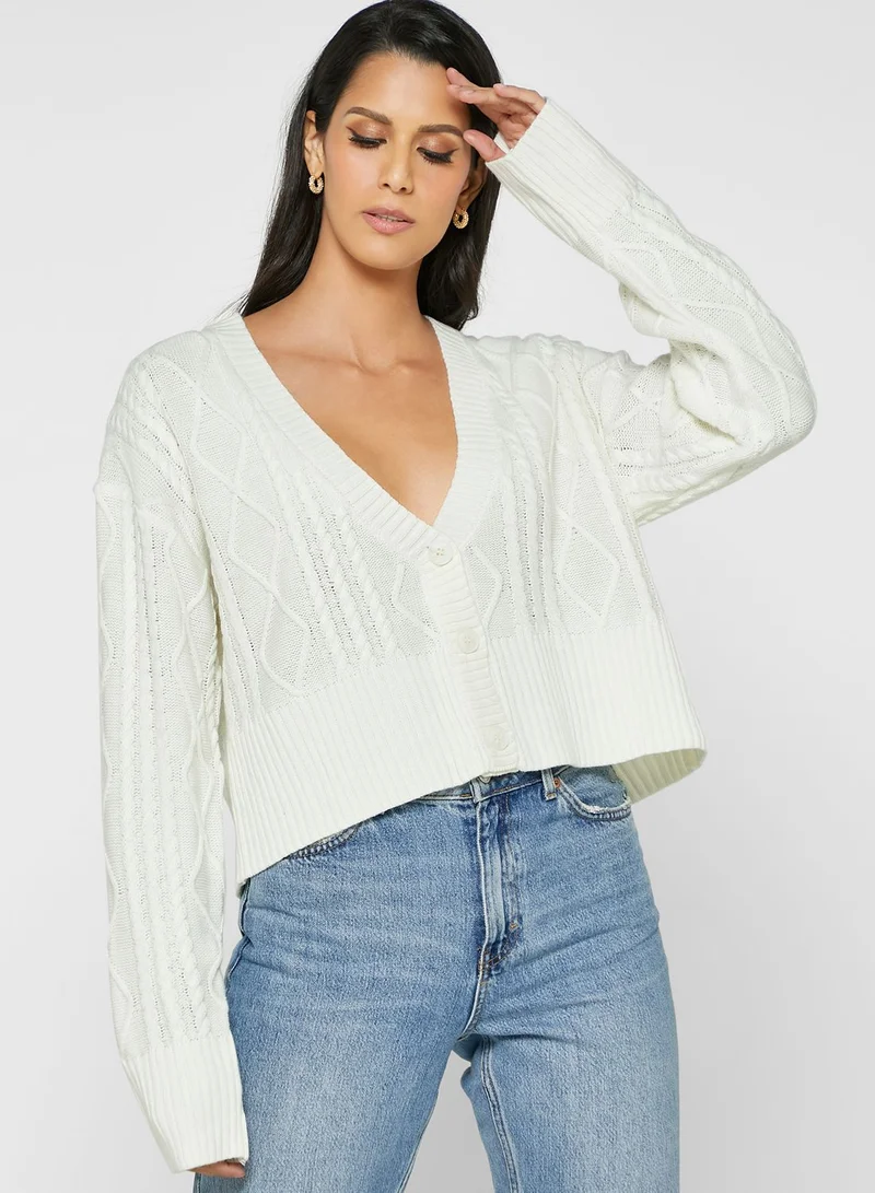 Missguided Knitted Cardigan