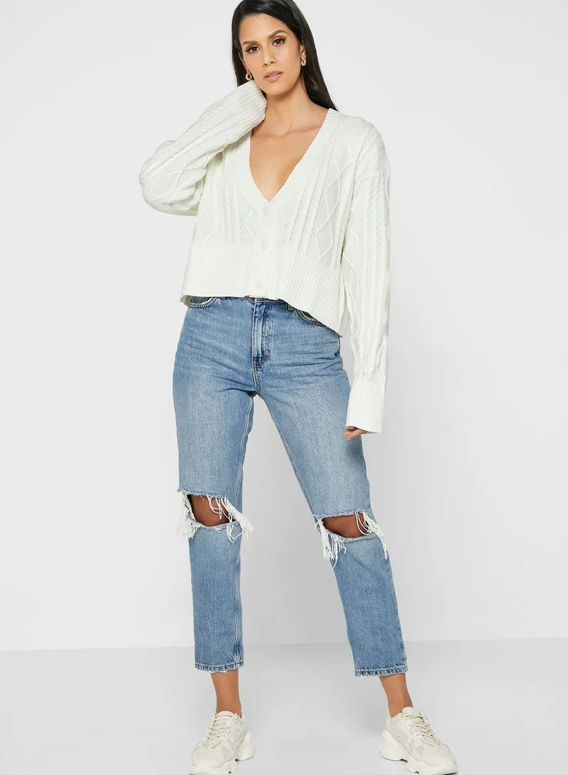 Missguided Knitted Cardigan