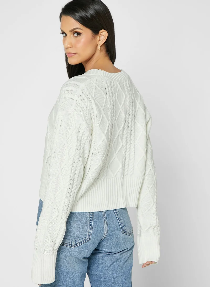 Missguided Knitted Cardigan