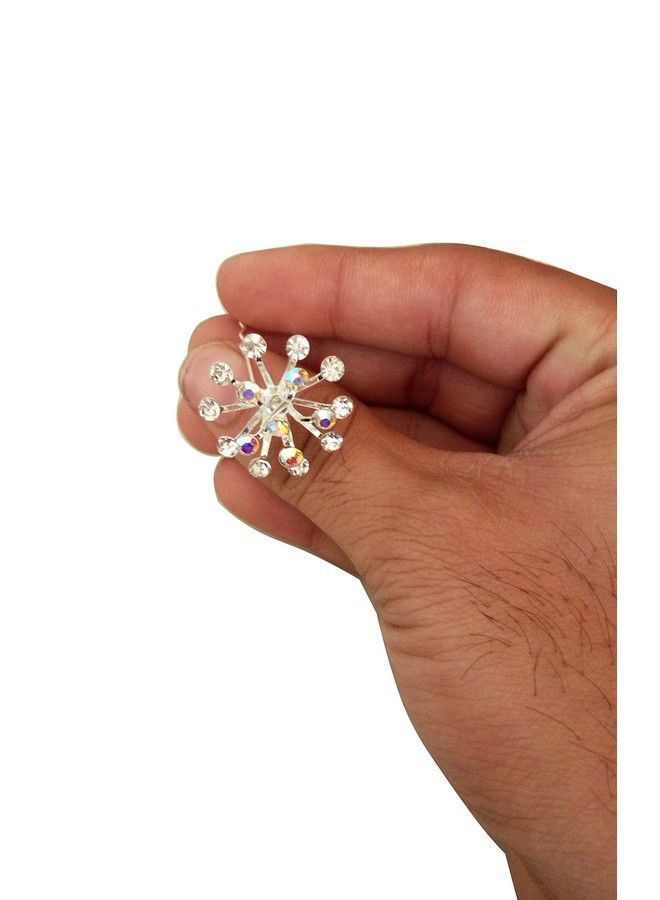 Foreign Holics Bridal Hair Accessories Juda Pins Hair Pins Multicolor (12 Pcs) - Image 4