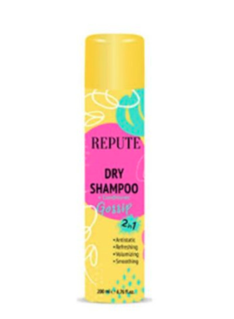 Repute Dry Shampoo +conditioner 2*1 Gossip ( 200 ml) - Image 1