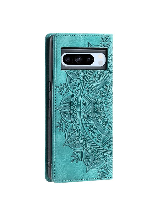 erorex Case For Google Pixel 8 Pro Totem Embossed Magnetic Leather Phone Case - Image 3
