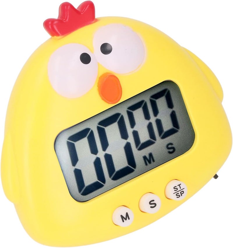 Cartoon Animal Design Digital Kitchen Timer, Timer Kitchen Accurate Multifunctional Portable Flash Alert with Stand for Cooking (#5) - Image 2