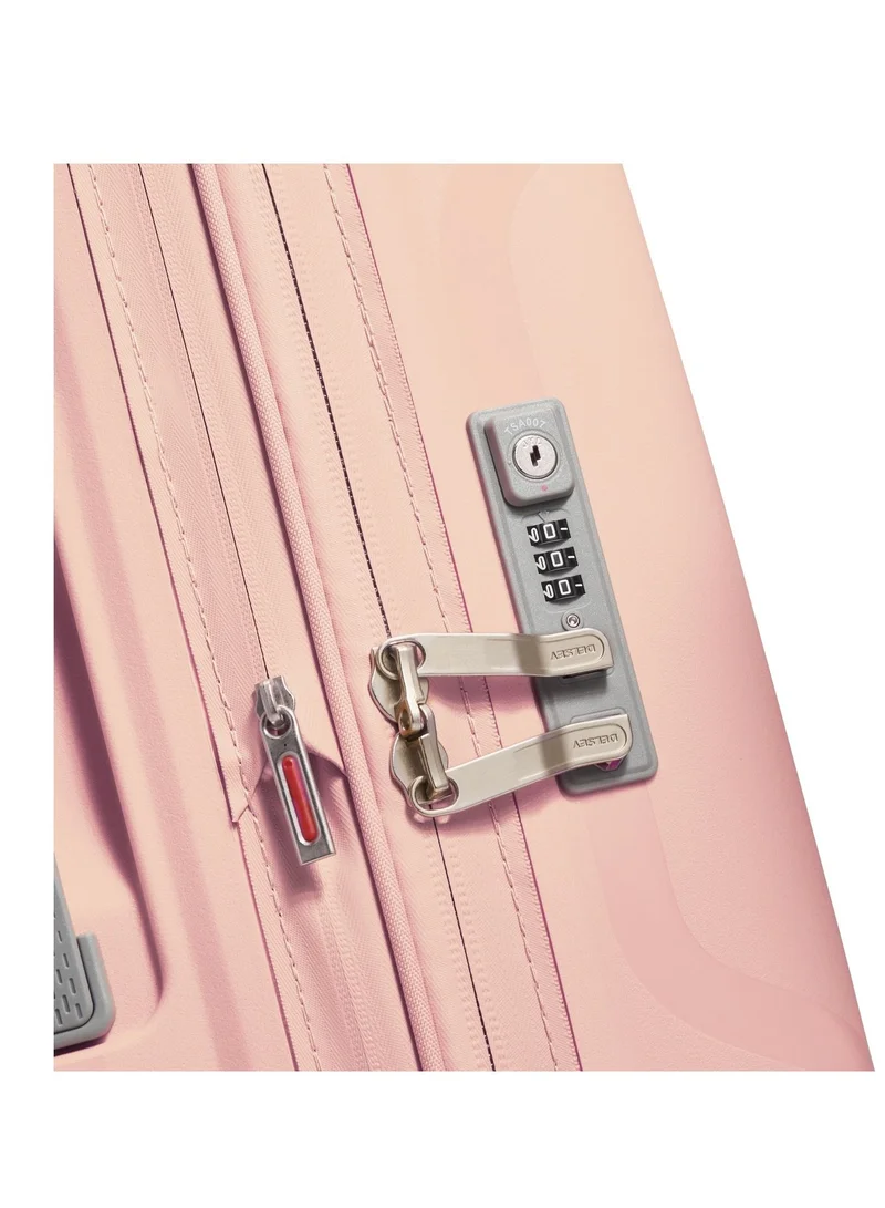 DELSEY Paris Clavel 71cm Hardcase 4 Double Wheel Expandable Medium Check-In Luggage Trolley Peony