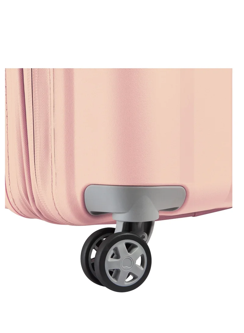 DELSEY Paris Clavel 71cm Hardcase 4 Double Wheel Expandable Medium Check-In Luggage Trolley Peony