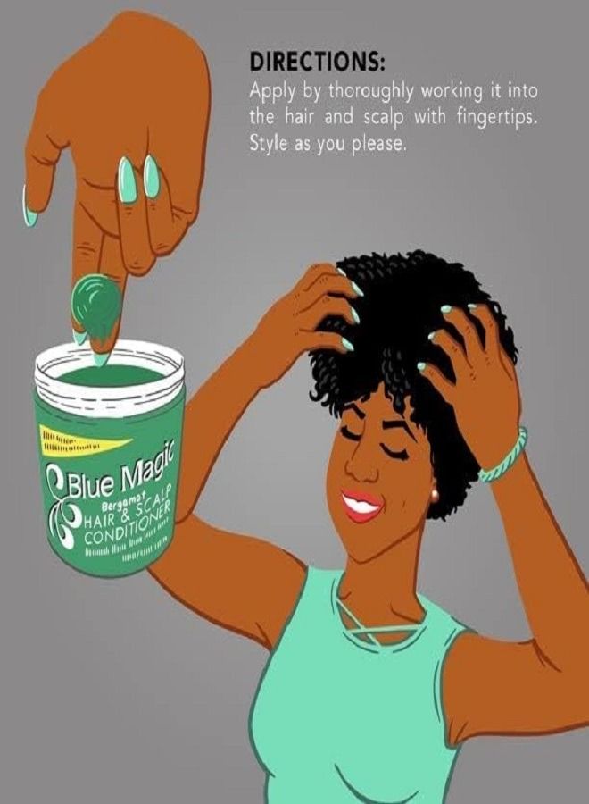 Blue Magic Bergamot Hair & Scalp Conditioner, 12 oz - Image 2