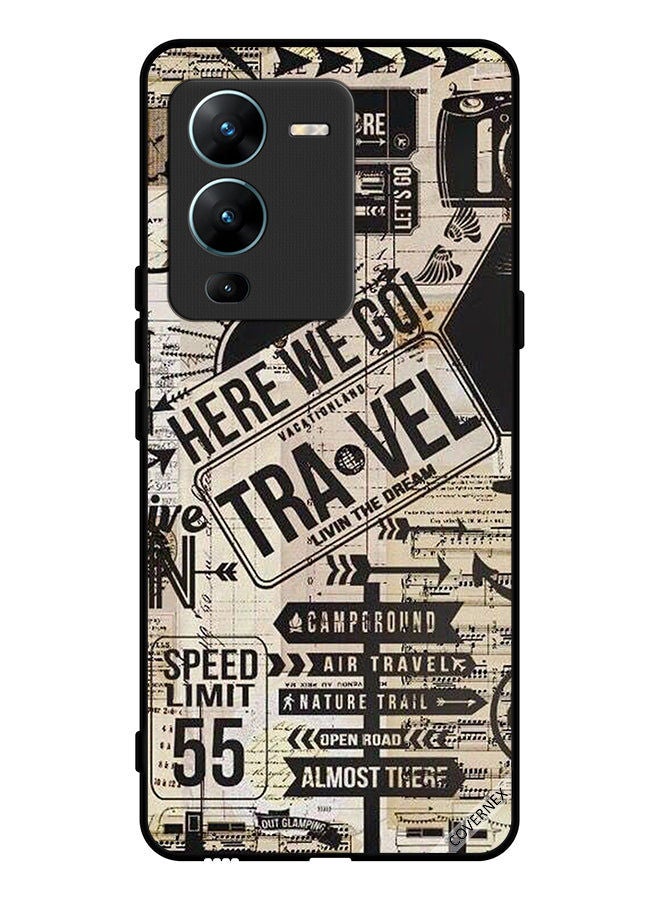 Protective Case Cover For vivo V25 Pro Here We Go Travel