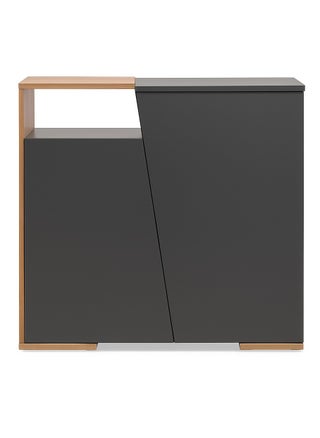 Shoe Cabinet With 2 doors And 2 Shelves Multicolor MDF 120Wx113Hx40L. - pzsku/Z56B8131CEBCDAC3E188BZ/45/1746370889/cc517954-0741-497f-ac5b-6fa8a4ef60de