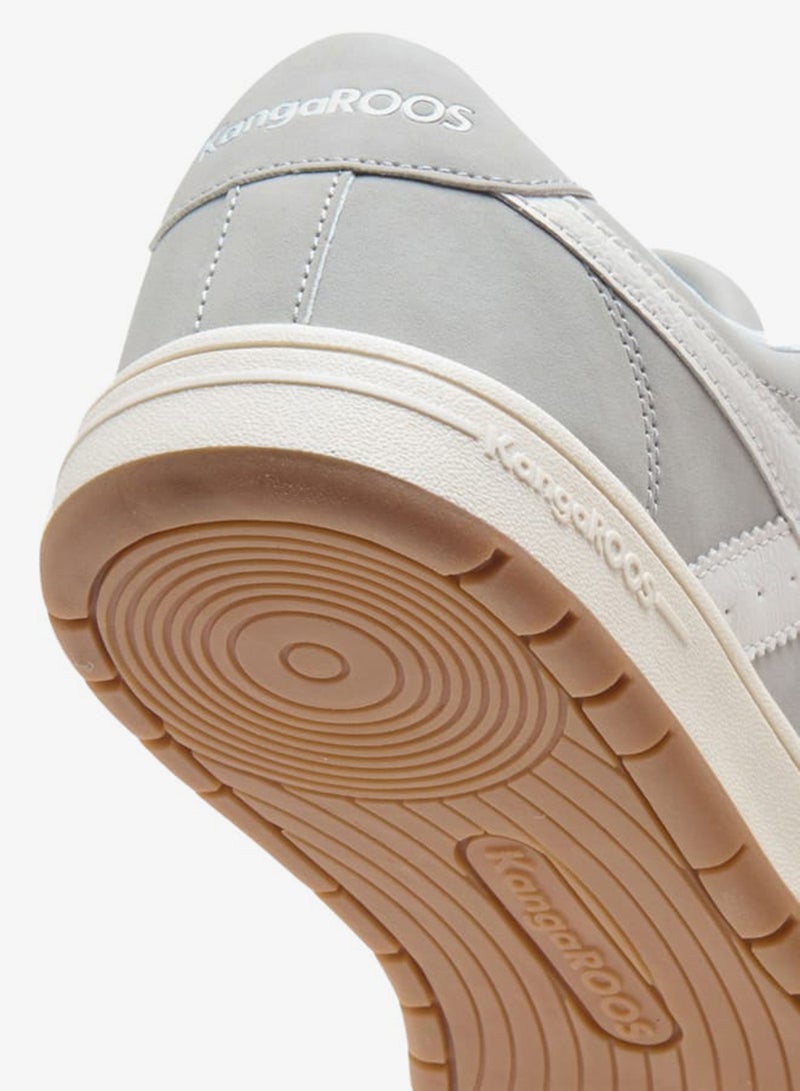 كانغاروس سنيكرز رجالي بتفاصيل شعار وإغلاق برباط - Image 5