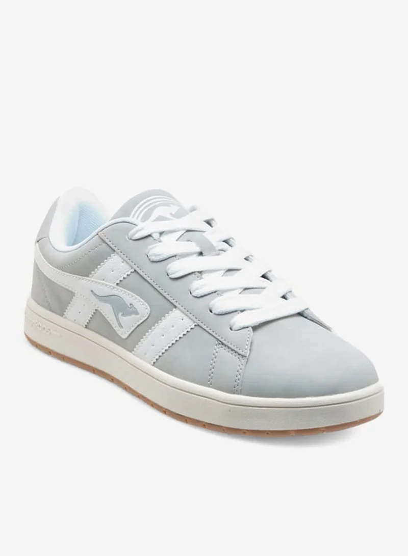 kangaROOS Men's Logo Detail Sneakers With Lace-Up Closure