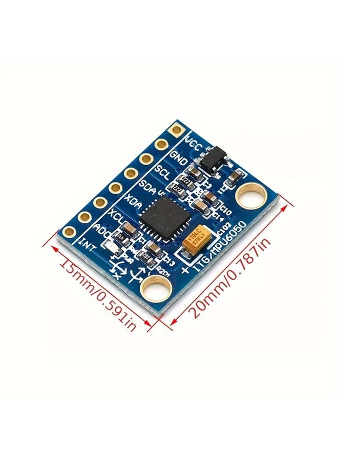 2pcs MPU6050 Accelerometer Gyroscope Sensor 3 Axis Motion Tracking Compatible with Arduino GY 521 - Image 2