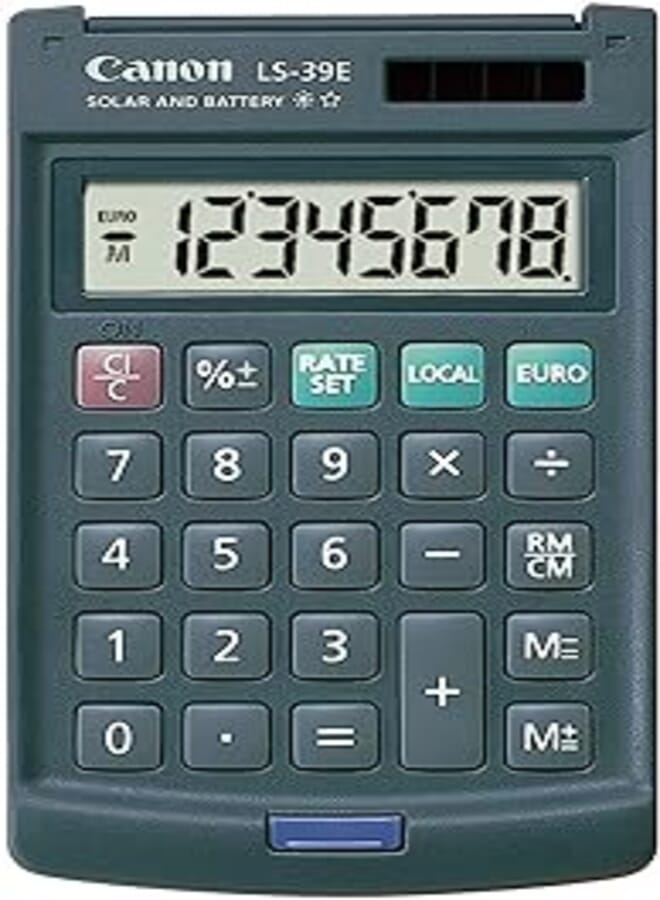 Canon LS 39 E Calculator