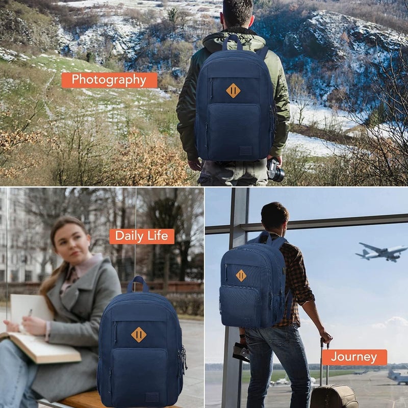 KEOFID Laptop Backpack, Travel Backpack for Men and Women, USB Charging Port - Image 4