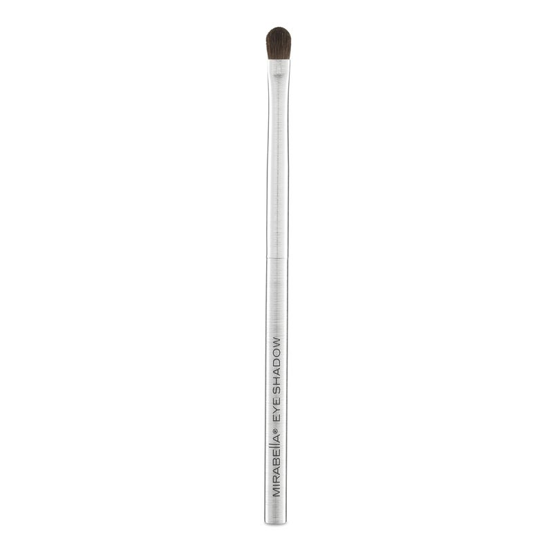 Mirabella Eyeshadow Brush, Premium Professional Makeup Brush Collection, Cruelty-Free Synthetic Bristle Brush with Hand-Sculpted Brushed Aluminum Handle, Luxury Blending Brush for Makeup