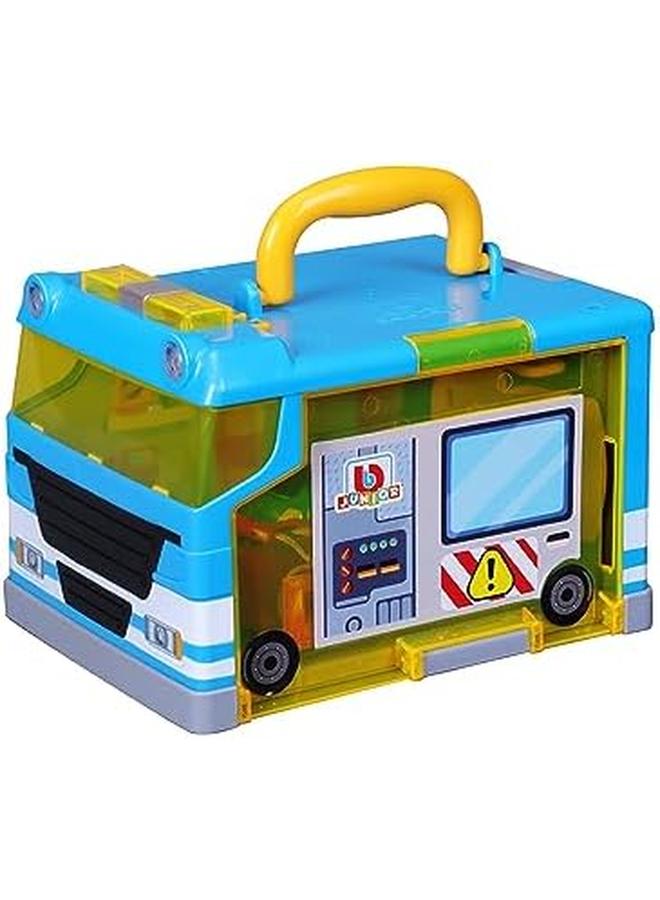 بي بي جونيور My 1st Carry Along Garage أزرق 1688621 - Image 3