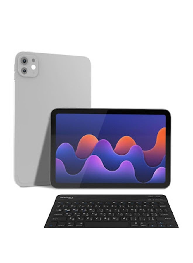 T16 PRO MAX 5G 10.1-Inch Kids Tablet Dual SIM Silver 12GB RAM 1TB -International Version