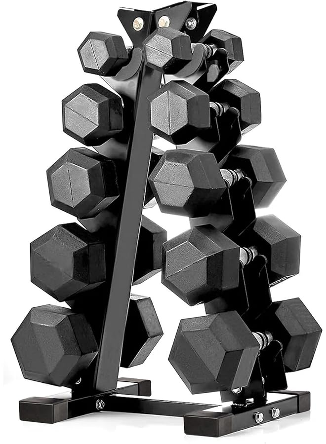 Sky Land A Shaped Dumbbell Rack Dumbbells Weight Storage Rack Heavy Duty Storage Stand for Home Gym EM 9366 - Image 3