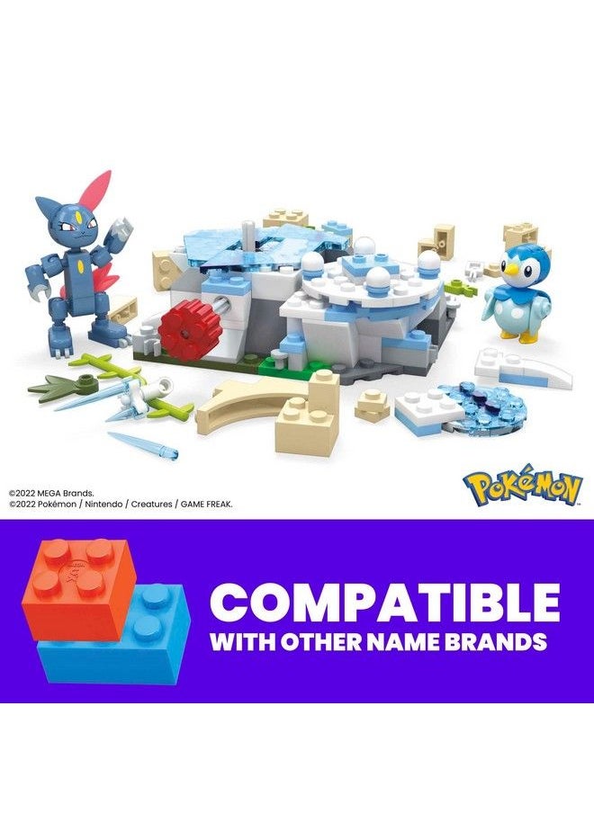 MEGA - Pokémon Action Figure Building Toys Piplup And Sneasel - Image 1