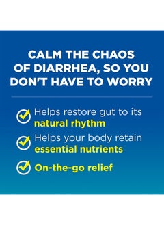 IMODIUM AD Diarrhea Relief Caplets -Loperamide Hydrochloride Anti-Diarrheal Medicine (294314), Blue, 6 Count  - Image 3