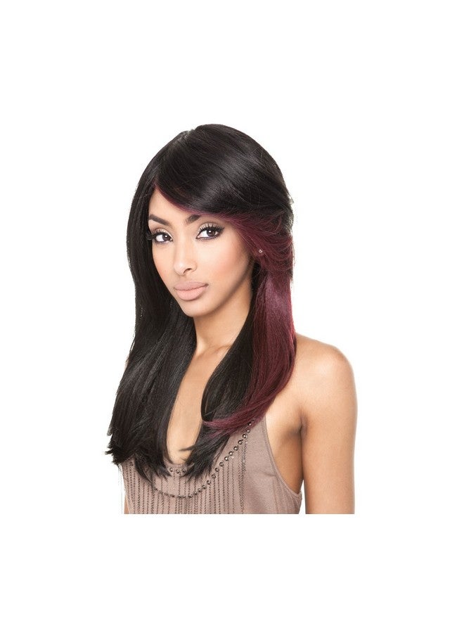 ISIS Brown Sugar Human Hair Blend Full Wig Bs110 (Ftp1B/Wine) - Image 3