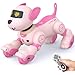 PRANITE Robot Dog Programmable Remote Control Dog Toy for Kids with OneKey Following Voice Control Touch Dance Sing Smart RC Stunt Puppy Toy Gift for Boys Girls Pink - Image 2