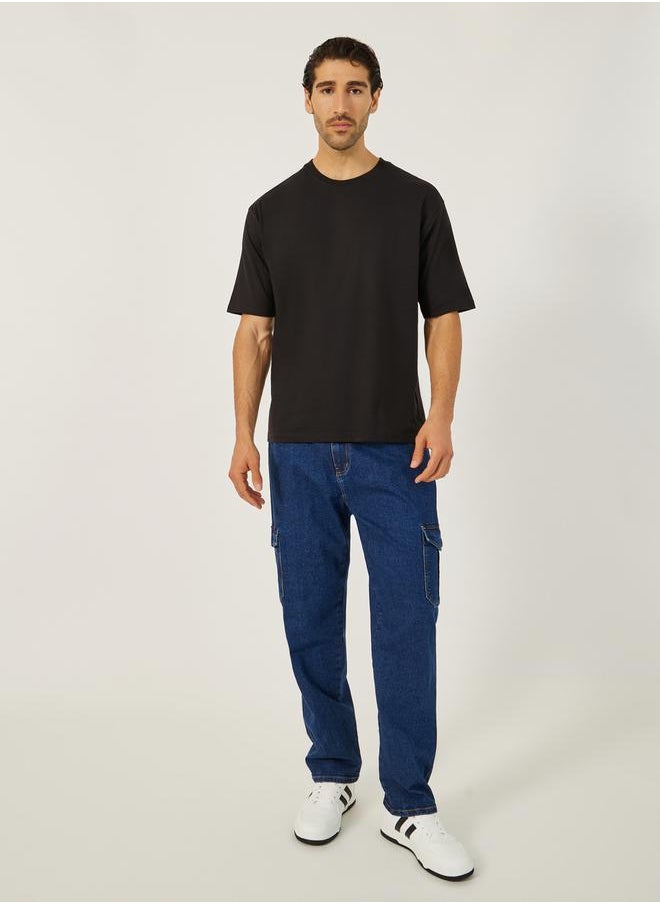 Styli - Japanese Text Back Print Oversized T-Shirt - Image 1