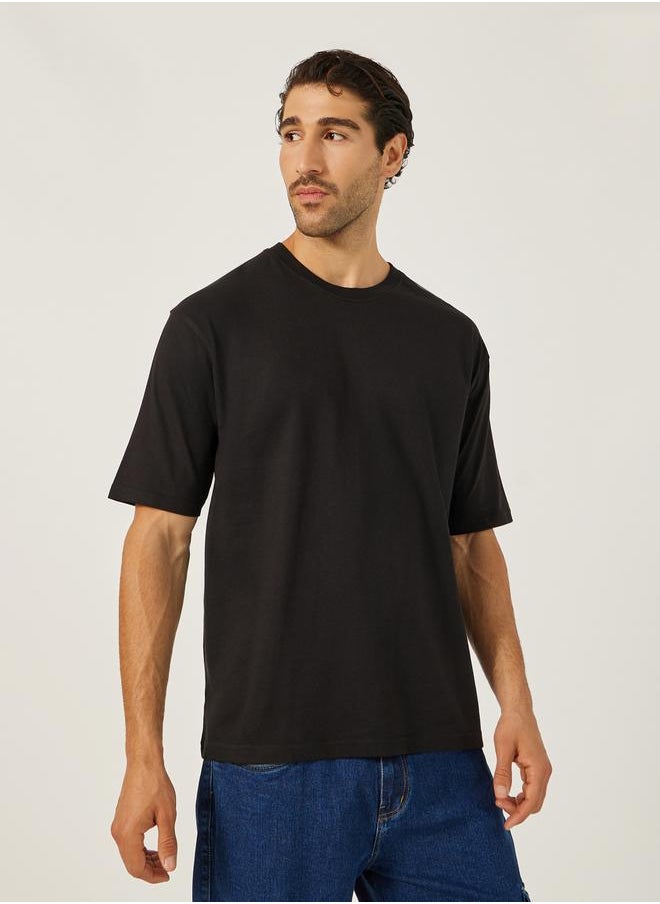 Styli - Japanese Text Back Print Oversized T-Shirt - Image 1