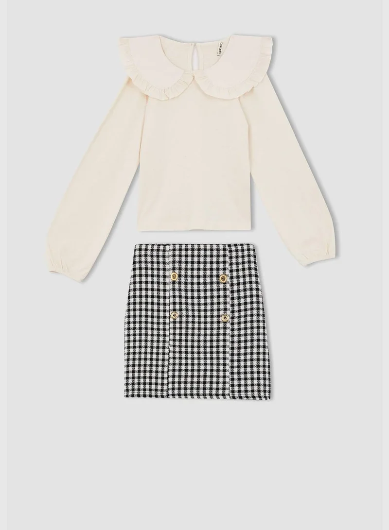 DeFacto 2 Pack Girl Wowen Set Woven set