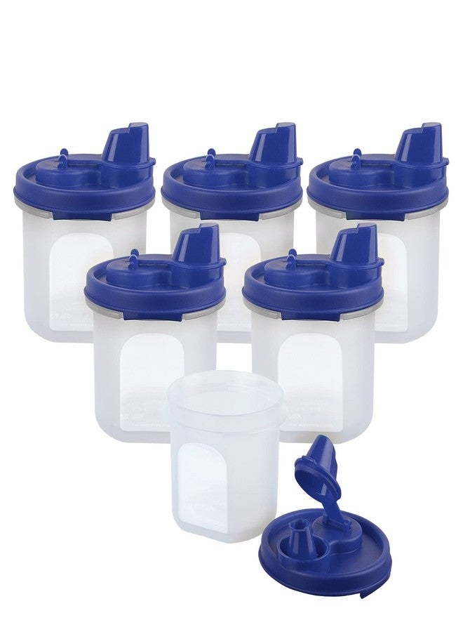 Cutting EDGE Plastic Smart Oil Dispenser - 285ml, Pack of 6, Dark Blue - Image 3