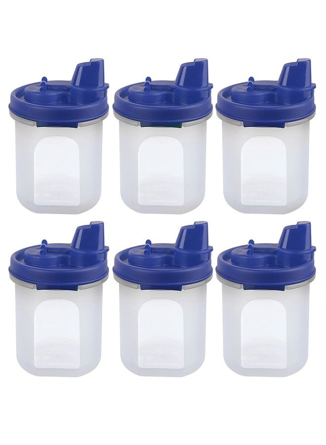 Cutting EDGE Plastic Smart Oil Dispenser - 285ml, Pack of 6, Dark Blue - Image 1