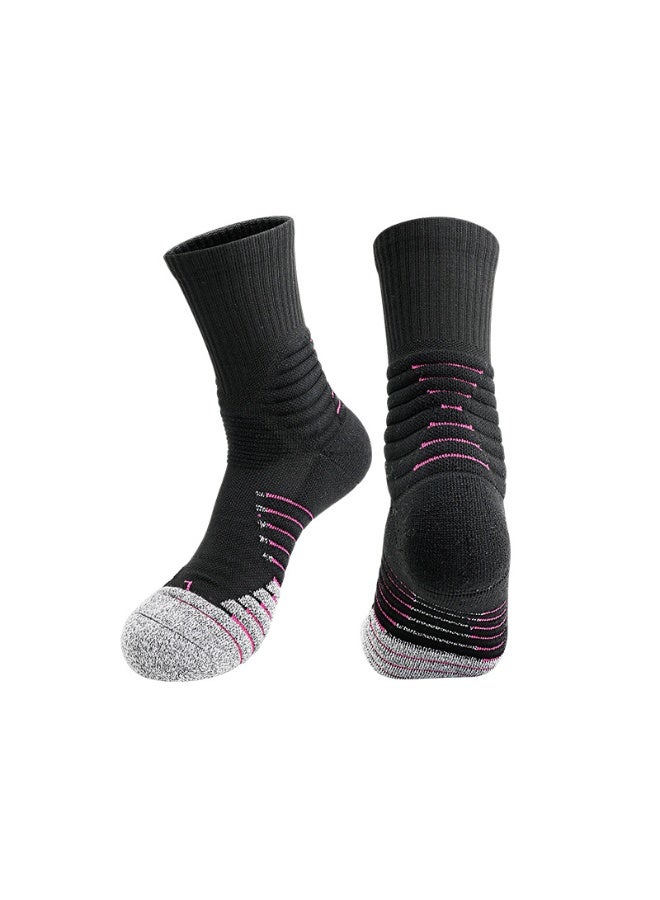 Fashion Anti Slip Breathable Sports Socks Four Piece Set