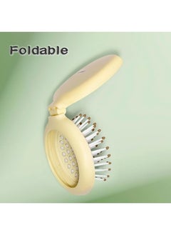 1pc Foldable Hair Brush with Mirror for Hair Massage (Random Color) - pzsku/Z56B90147FD8492194CE4Z/45/_/1734861304/dae4a5a9-29c9-43cd-9bf1-bb546ea80795