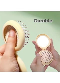 1pc Foldable Hair Brush with Mirror for Hair Massage (Random Color) - pzsku/Z56B90147FD8492194CE4Z/45/_/1734861306/37fbed5d-1fee-4c50-a41e-8d6daa95cf01