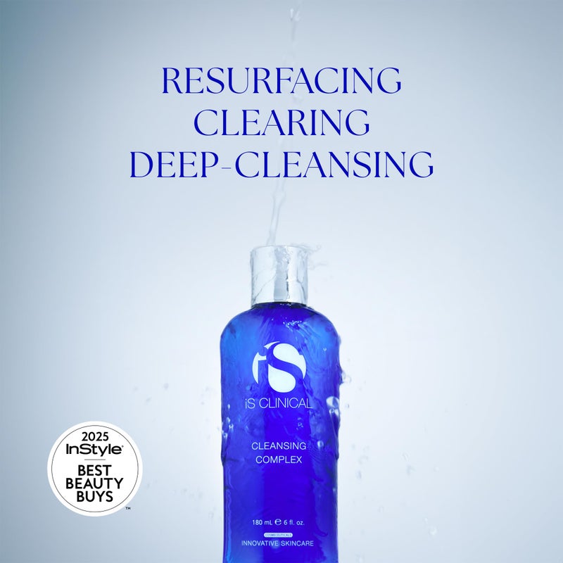 iS CLINICAL Cleansing Complex, 3in1 Gentle deep pore cleanser Face Wash and Makeup remover, Helps blemish-prone skin - Image 3