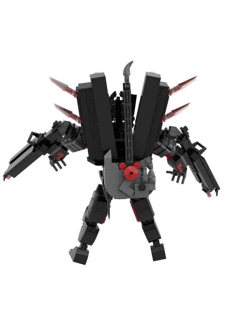 General Man Toy Building Blocks 628 Pcs Waraxe Guitar Audio King Toy Ideas Toys Battle Horror Game Model Ideas Toys Gifts For Adult And Kids  - Image 5
